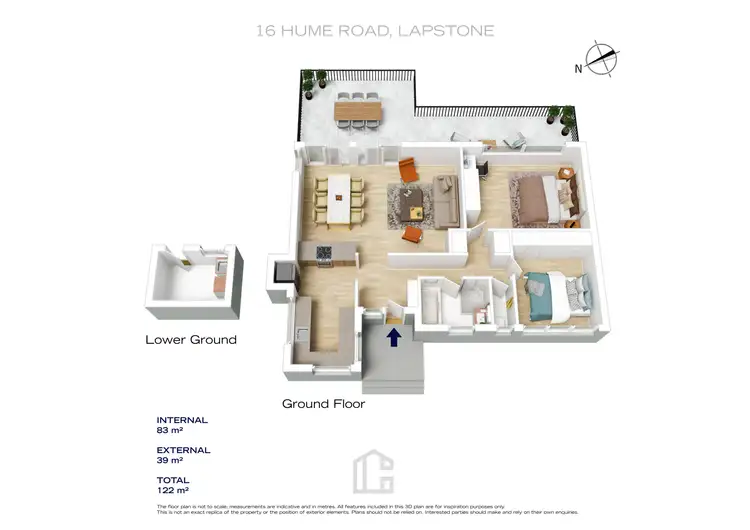 Floorplan of Homely house listing, 16 Hume Road, Lapstone NSW 2773