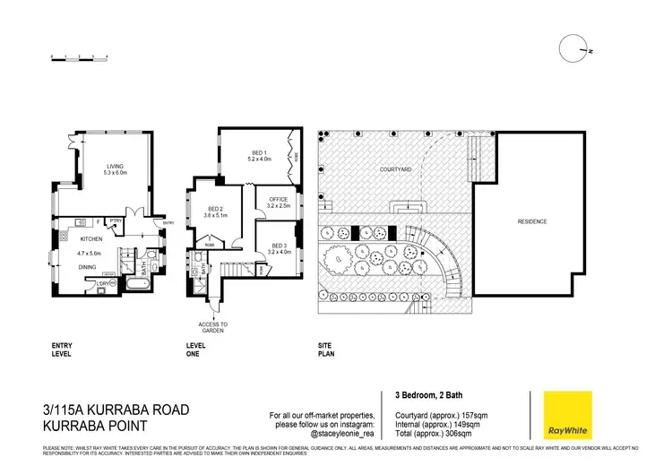Floorplan of Homely apartment listing, 3/115A Kurraba Road, Kurraba Point NSW 2089