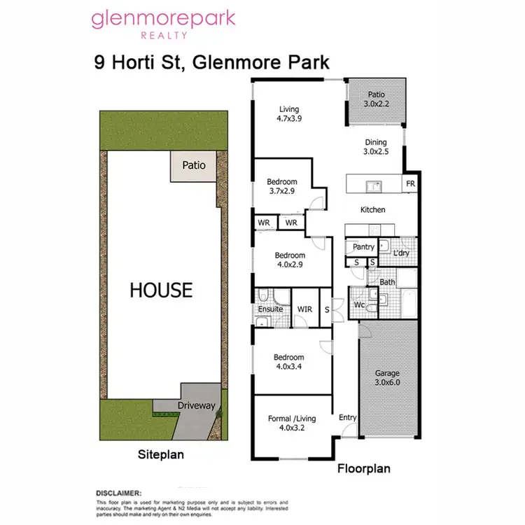 Floorplan of Homely house listing, 9 Horti Street, Glenmore Park NSW 2745