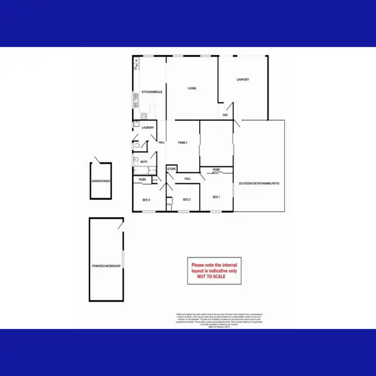 Floorplan of Homely house listing, 4 Fenn Court, Ferndale WA 6148