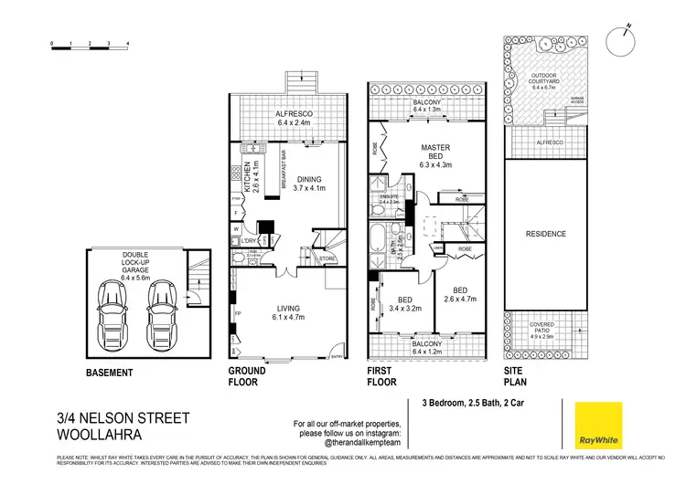 Floorplan of Homely house listing, 3/4 Nelson Street, Woollahra NSW 2025