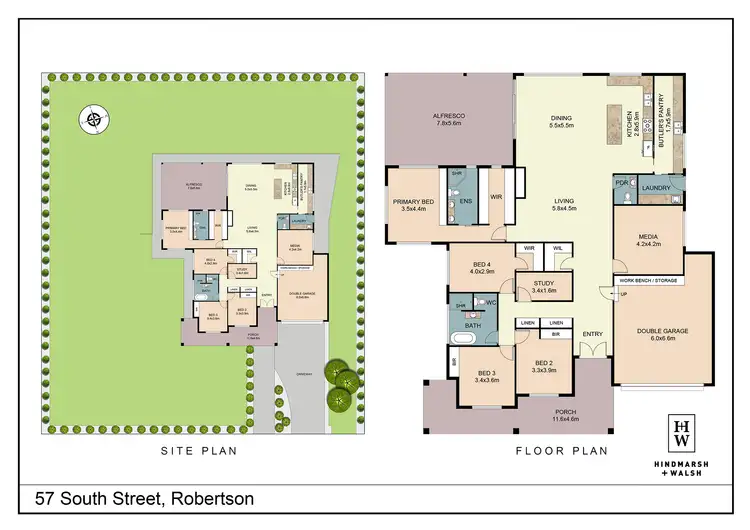 Floorplan of Homely house listing, 57 South Street, Robertson NSW 2577