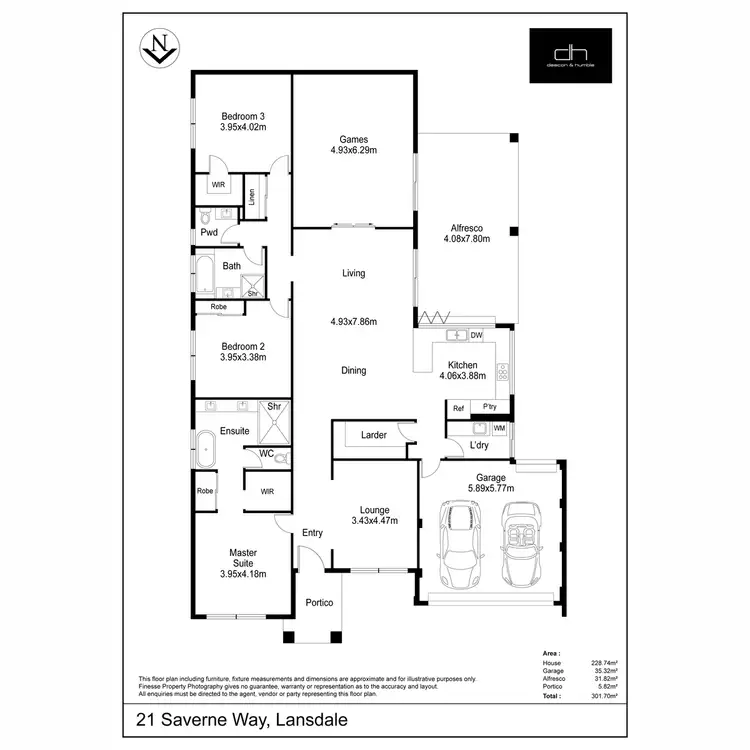 Floorplan of Homely house listing, 21 Saverne Way, Landsdale WA 6065