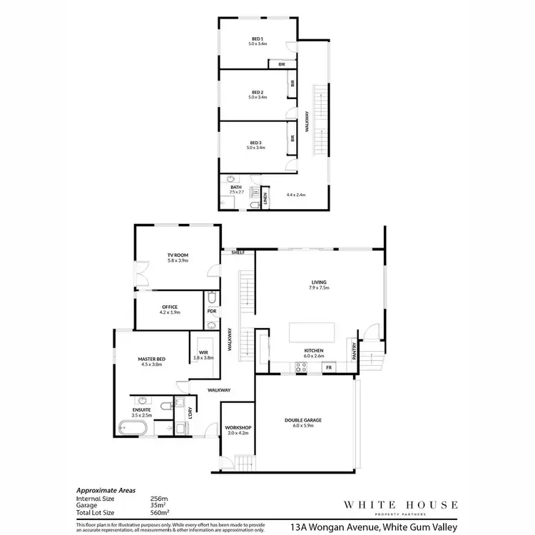 Floorplan of Homely house listing, 13A Wongan Avenue, White Gum Valley WA 6162