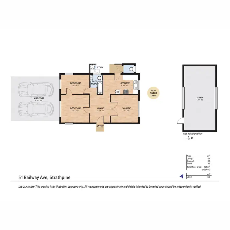 Floorplan of Homely house listing, 51 Railway Avenue, Strathpine QLD 4500
