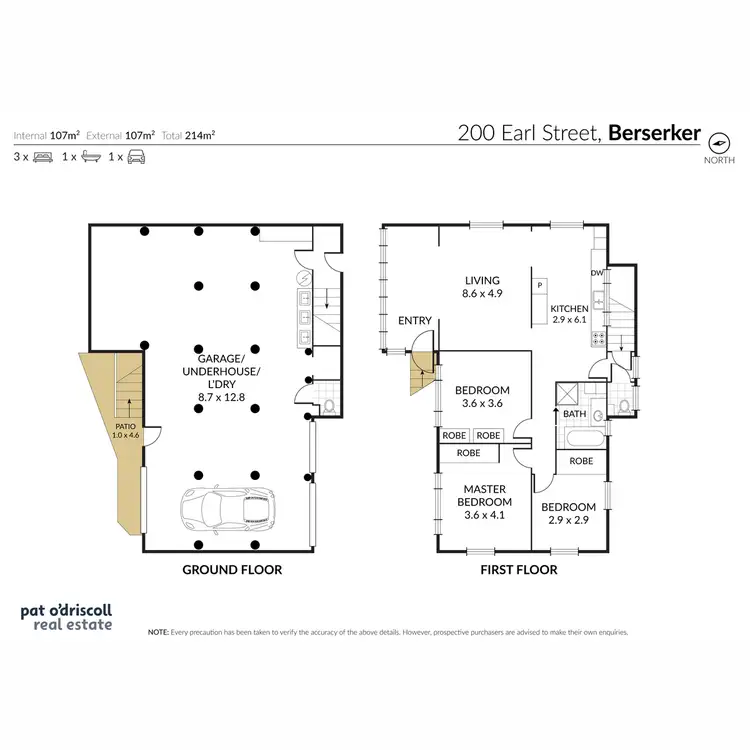 Floorplan of Homely house listing, 200 Earl Street, Berserker QLD 4701
