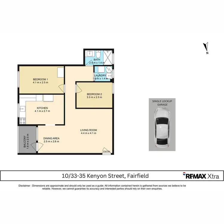 Floorplan of Homely apartment listing, 10/33-35 Kenyon Street, Fairfield NSW 2165