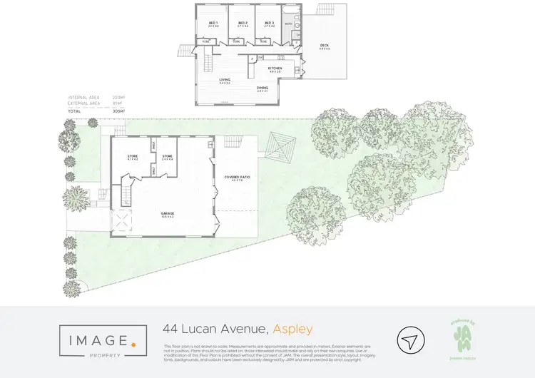 Floorplan of Homely house listing, 44 Lucan Avenue, Aspley QLD 4034