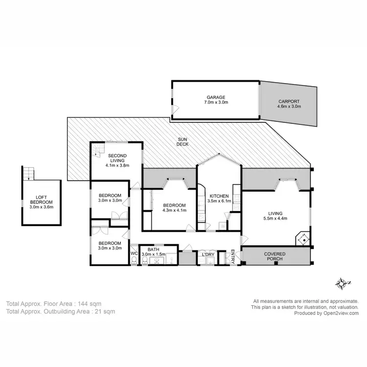 Floorplan of Homely house listing, 18 Pillinger Drive, Fern Tree TAS 7054