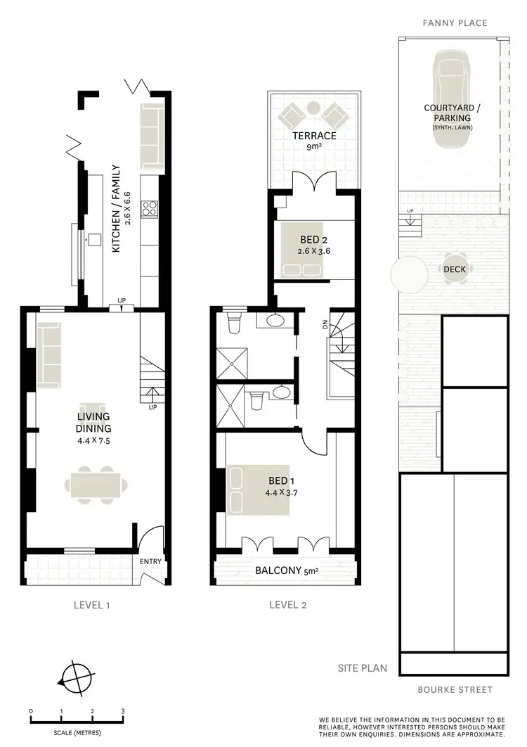 Floorplan of Homely terrace listing, 426 Bourke Street, Surry Hills NSW 2010