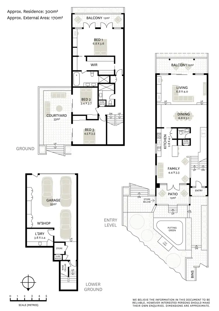 Floorplan of Homely townhouse listing, 9/30 St Malo Avenue, Hunters Hill NSW 2110
