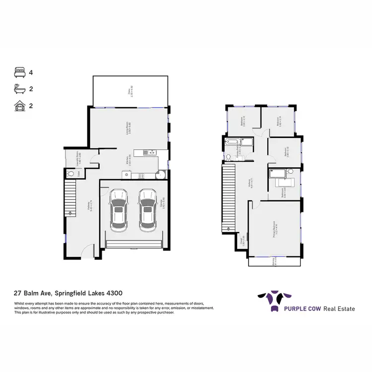 Floorplan of Homely house listing, 27 Balm Avenue, Springfield Lakes QLD 4300