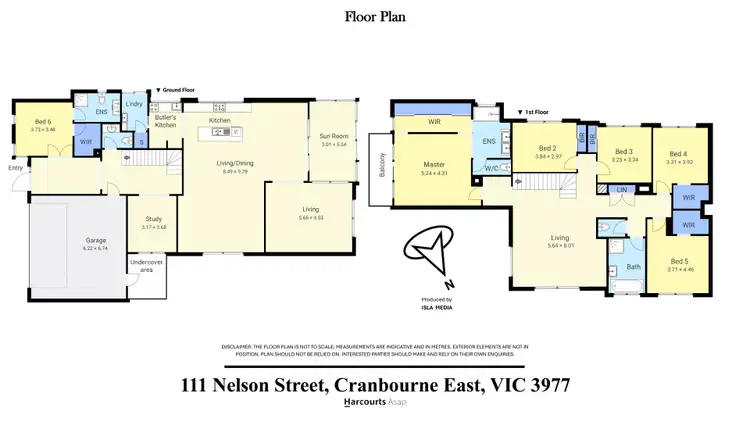 Floorplan of Homely house listing, 111 Nelson Street, Cranbourne East VIC 3977