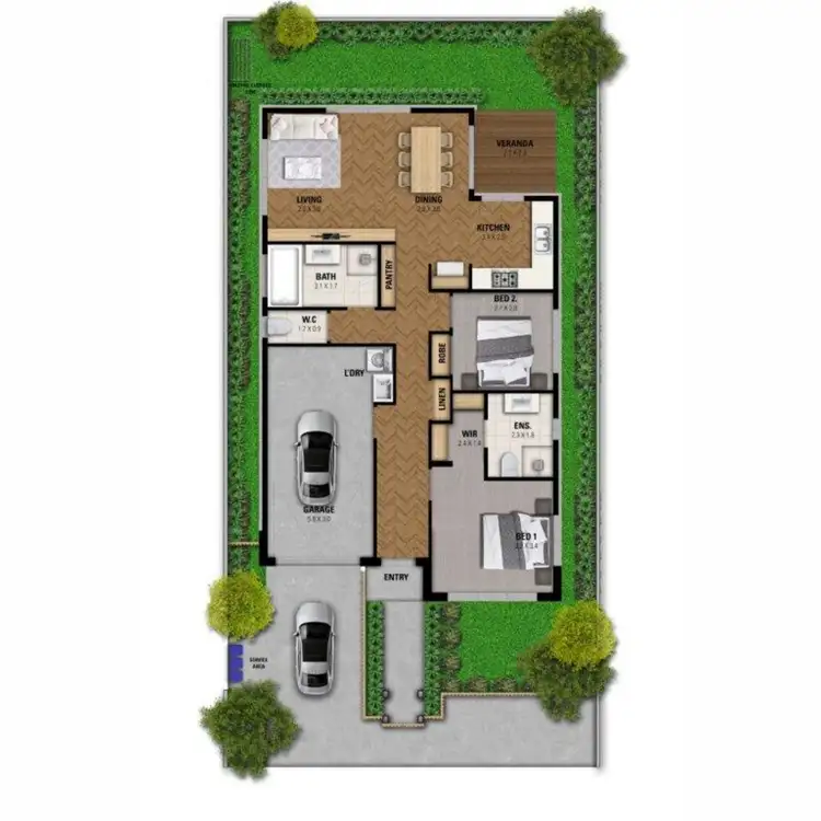 Floorplan of Homely house listing, 10/7 Progress Street, Samford Village QLD 4520