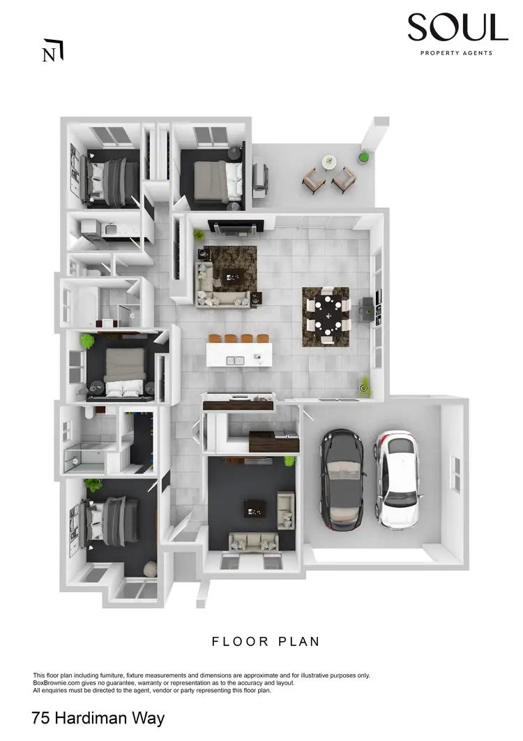 Floorplan of Homely house listing, 75 Hardiman Way, Griffith NSW 2680
