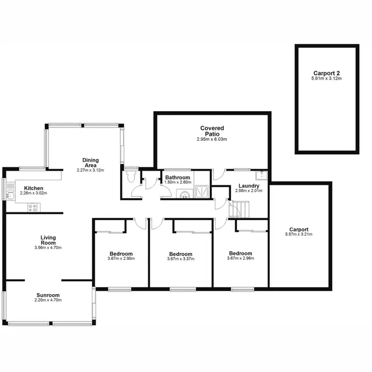 Floorplan of Homely house listing, 1543 Anzac Avenue, Kallangur QLD 4503