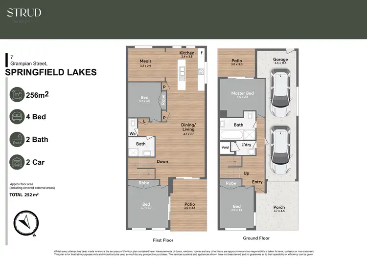 Floorplan of Homely house listing, 7 Grampian Street, Springfield Lakes QLD 4300