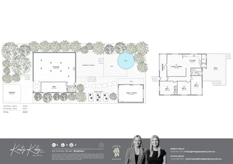 Floorplan of Homely house listing, 42 Holmes Street, Brighton QLD 4017