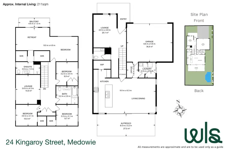 Floorplan of Homely house listing, 24 Kingaroy Street, Medowie NSW 2318