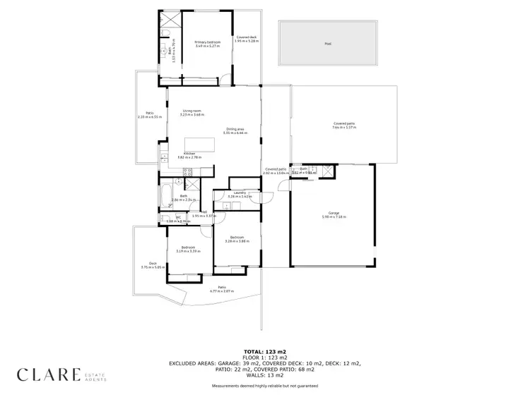 Floorplan of Homely house listing, 61 Summer Way, Tin Can Bay QLD 4580