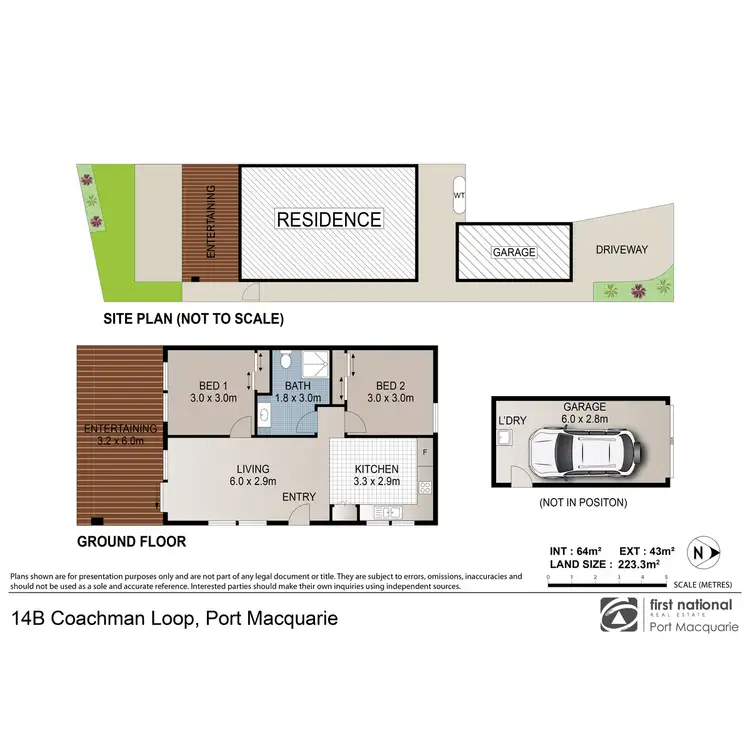 Floorplan of Homely unit listing, 14b Coachman Loop, Port Macquarie NSW 2444