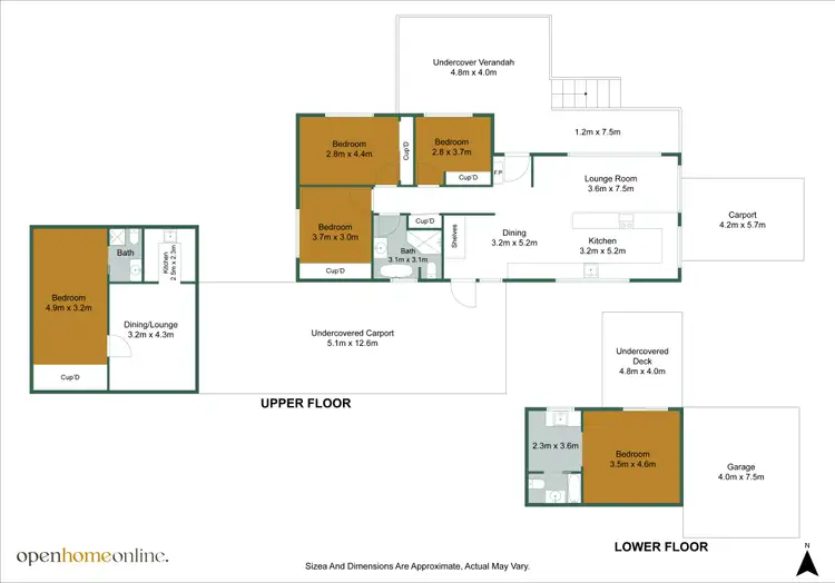 Floorplan of Homely house listing, 12 Mahers Road, Bellingen NSW 2454