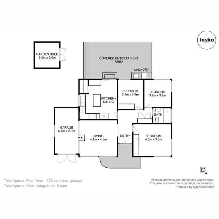 Floorplan of Homely house listing, 4 Lallaby Road, Lutana TAS 7009