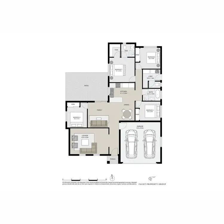 Floorplan of Homely house listing, 52 Girraween Way, Eli Waters QLD 4655