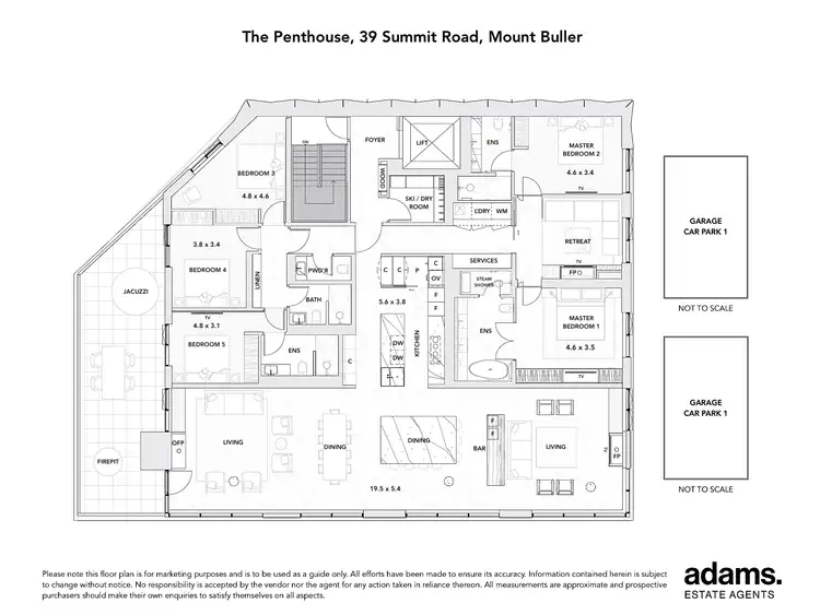 Floorplan of Homely apartment listing, The Penthouse/39 Summit Road, Mount Buller VIC 3723