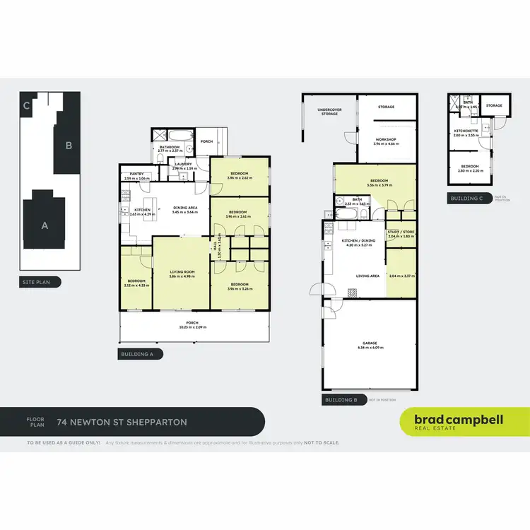 Floorplan of Homely house listing, 74 Newton Street, Shepparton VIC 3630