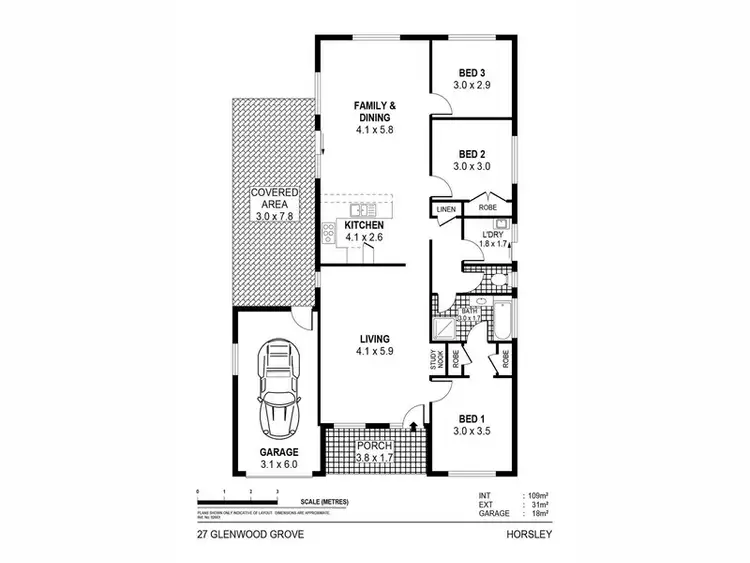 Floorplan of Homely house listing, 27 Glenwood Grove, Horsley NSW 2530