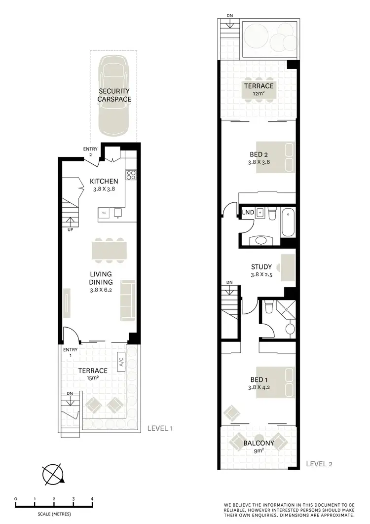 Floorplan of Homely apartment listing, G02/1-3 Larkin Street, Camperdown NSW 2050