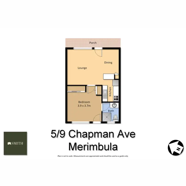 Floorplan of Homely apartment listing, 5/9 Chapman Avenue, Merimbula NSW 2548