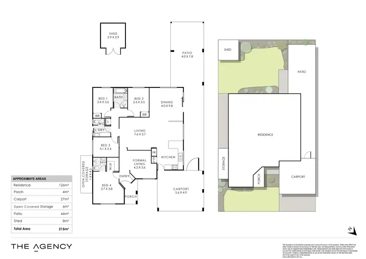 Floorplan of Homely house listing, 11 Roma Vista, Ellenbrook WA 6069