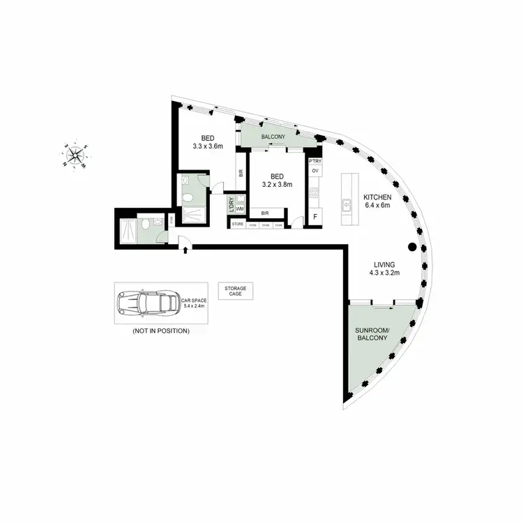 Floorplan of Homely apartment listing, 609/13 Halifax Street, Macquarie Park NSW 2113