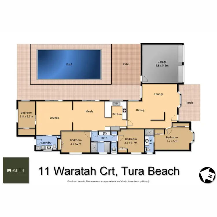 Floorplan of Homely house listing, 11 Waratah Court, Tura Beach NSW 2548