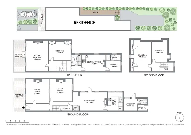 Floorplan of Homely house listing, 46 Pitt Street, Redfern NSW 2016