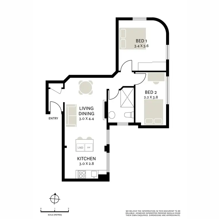 Floorplan of Homely apartment listing, 3/134-142 Edgecliff Road, Woollahra NSW 2025