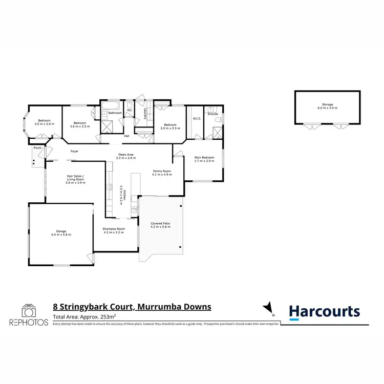 Floorplan of Homely house listing, 8 Stringybark Court, Murrumba Downs QLD 4503