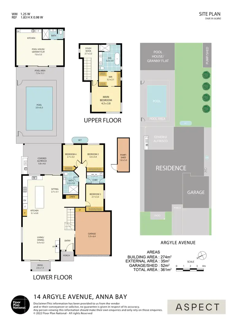 Floorplan of Homely house listing, 14 Argyle Avenue, Anna Bay NSW 2316