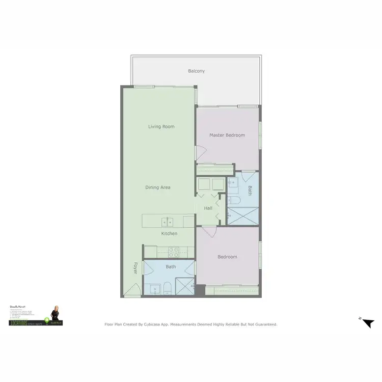 Floorplan of Homely apartment listing, 227/60-64 Glenlyon Street, Gladstone Central QLD 4680