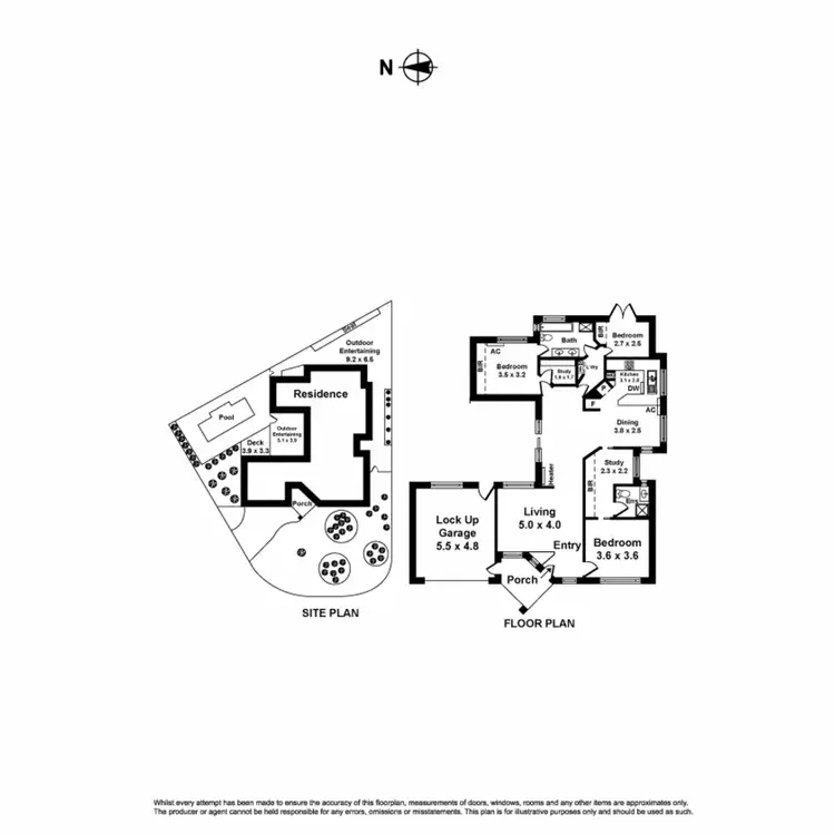 Floorplan of Homely house listing, 1 The Robbins, Seabrook VIC 3028