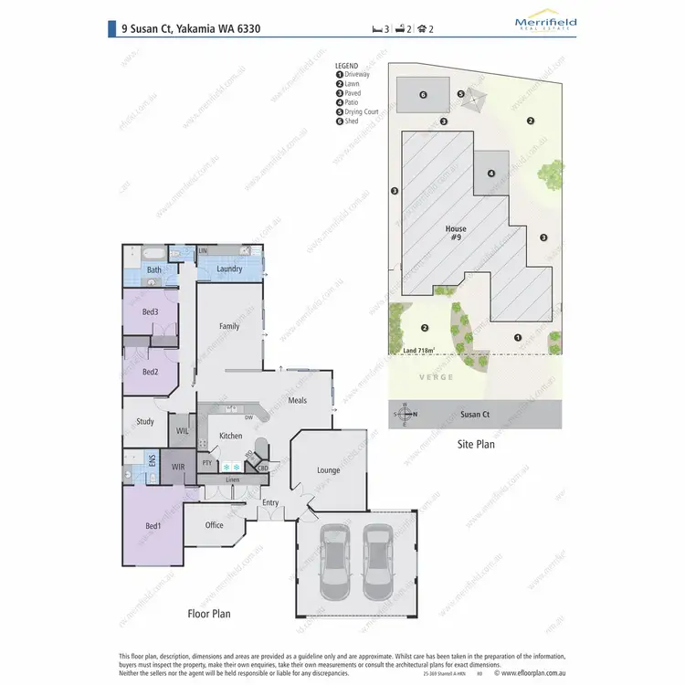 Floorplan of Homely house listing, 9 Susan Court, Yakamia WA 6330