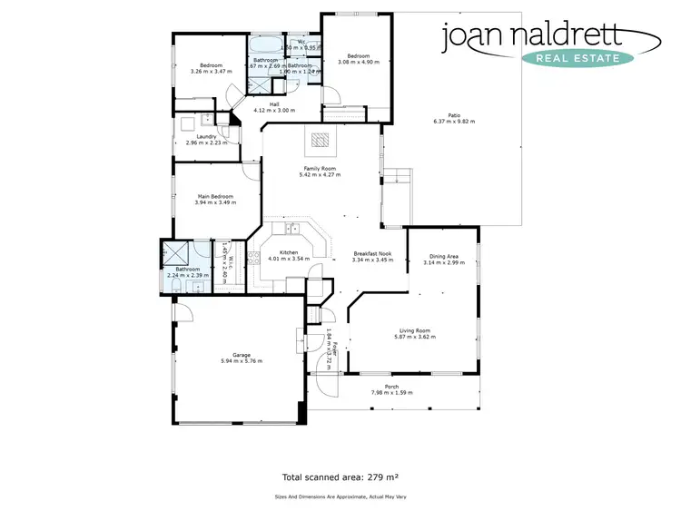 Floorplan of Homely rural property listing, 26 Dowling Place, Yackandandah VIC 3749
