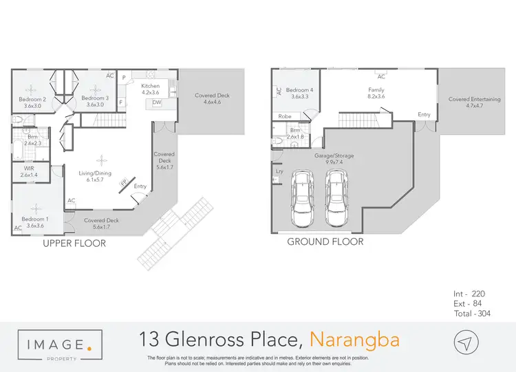 Floorplan of Homely house listing, 13 Glenross Place, Narangba QLD 4504