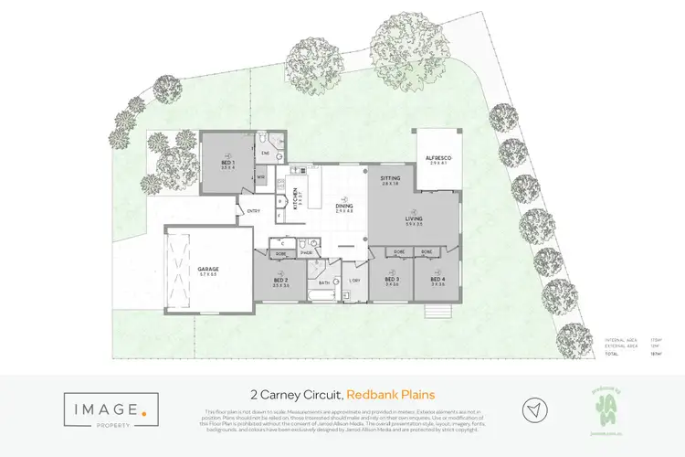 Floorplan of Homely house listing, 2 Carney Circuit, Redbank Plains QLD 4301