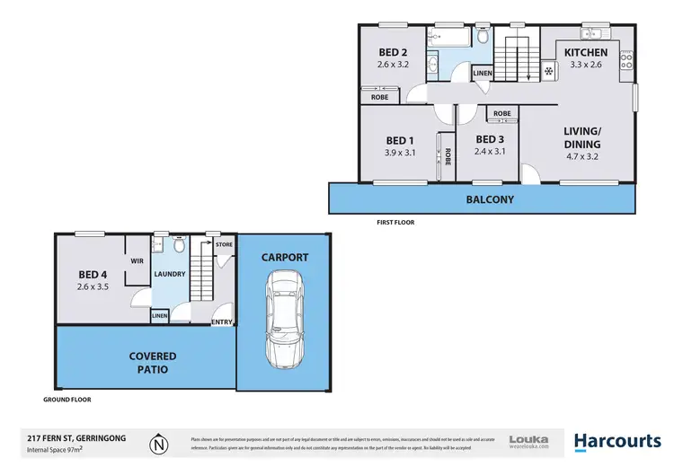 Floorplan of Homely house listing, 217 Fern Street, Gerringong NSW 2534