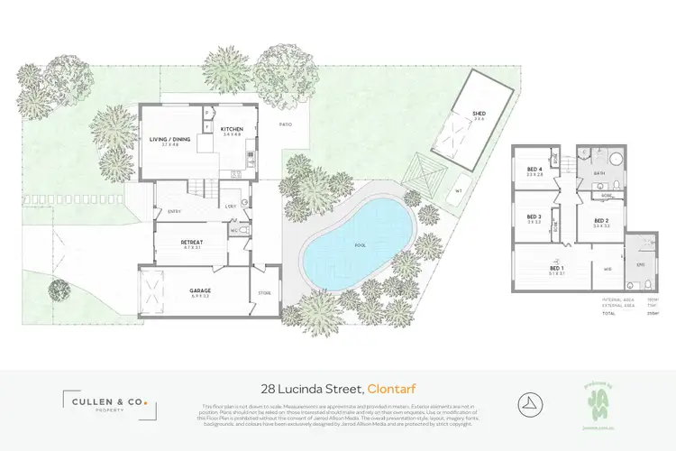 Floorplan of Homely house listing, 28 Lucinda Street, Clontarf QLD 4019