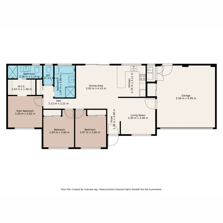 Floorplan of Homely townhouse listing, 4/201 Bloomfield Street, Gunnedah NSW 2380