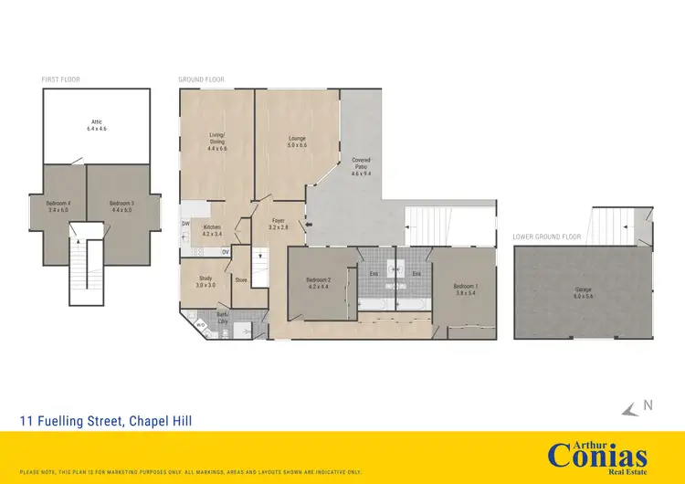 Floorplan of Homely house listing, 11 Fuelling Street, Chapel Hill QLD 4069